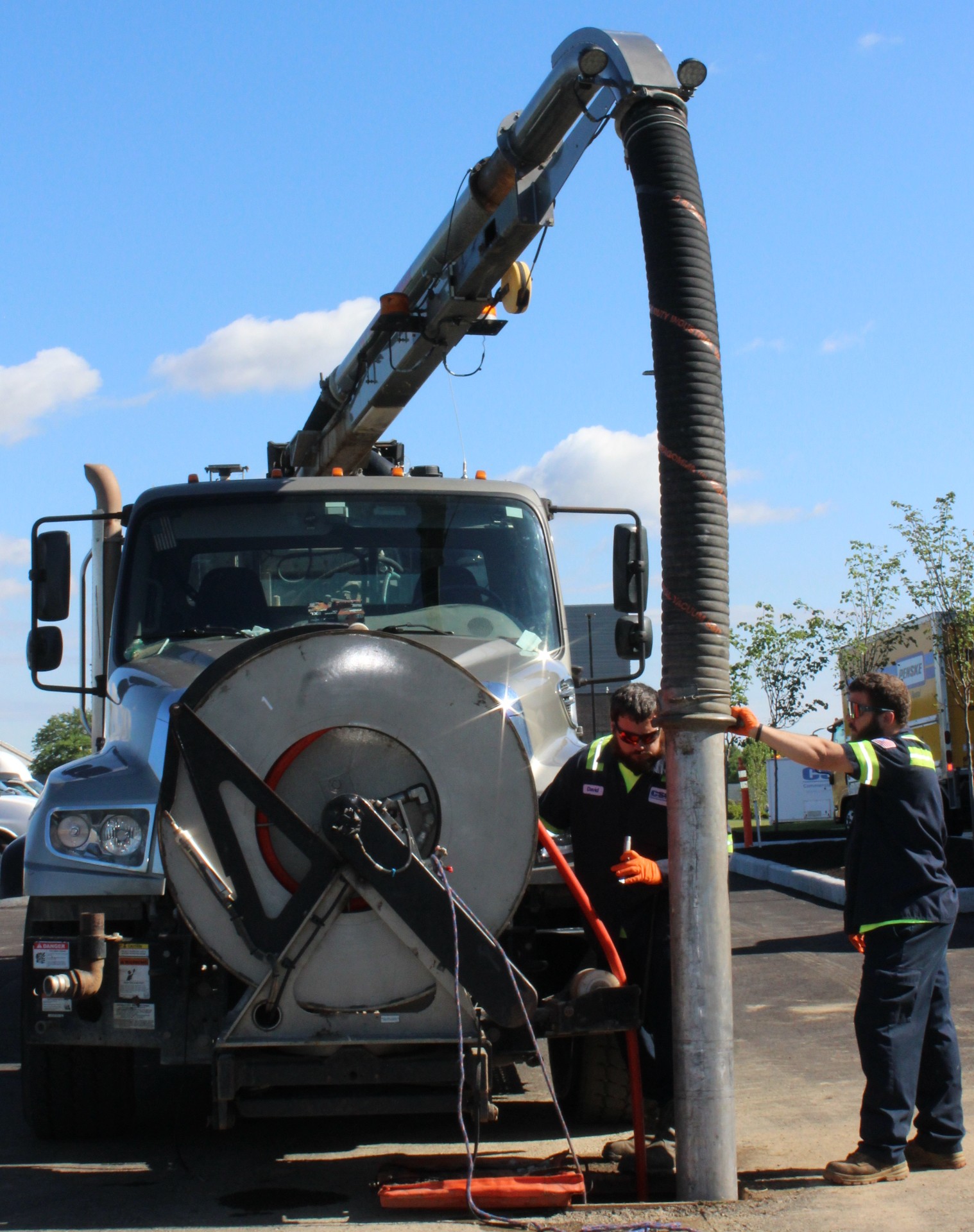 Stormwater drain catch basin in need of routine maintenance